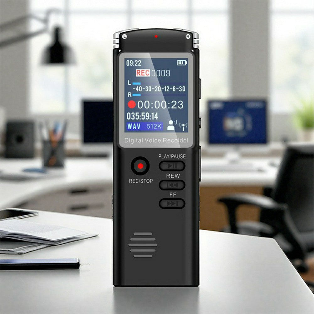 8823 8GB Digital Voice Recorder MP3 Player High Definition Audio Recording Device USB Flash Drive