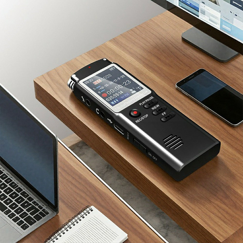 8823 8GB Digital Voice Recorder MP3 Player High Definition Audio Recording Device USB Flash Drive