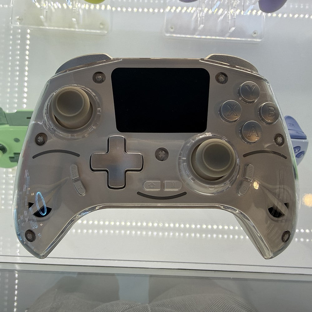HS-AD220 Multi-Function Game Controller Screen Display Wireless Gamepad for PC / PS4 / N-Switch / Android / iOS