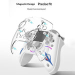 HS-AD220 Multi-Function Game Controller Screen Display Wireless Gamepad for PC / PS4 / N-Switch / Android / iOS