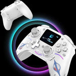 HS-AD220 Multi-Function Game Controller Screen Display Wireless Gamepad for PC / PS4 / N-Switch / Android / iOS