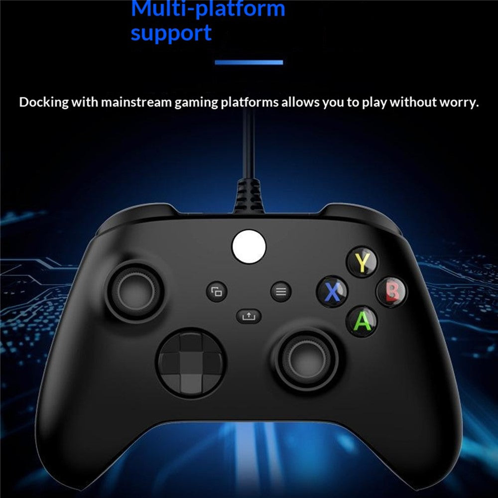WT005 Kablet Gamecontroller til Xbox One / Xbox Series S / X / PC Gaming Gamepad med 3,5 mm Hovedtelefonstik