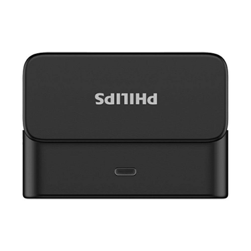 PHILIPS VTR5170PRO 64 GB röstinspelare med laddningsfodral Dubbel brusreducering 360 graders omnidirektionell mikrofon AI Smart inspelningsenhet för mötesintervjuer