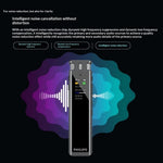 PHILIPS VTR5260 32GB Voice Recorder 0.96 Inch Color Display AI Speech-to-Text Real Time Translation Pen