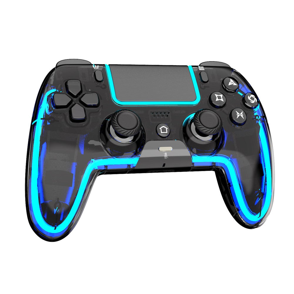 Bluetooth-compatible Wireless Game Controller for PS5 / PC / Android Devices RGB LED Gaming Gamepad with Programming Back Buttons