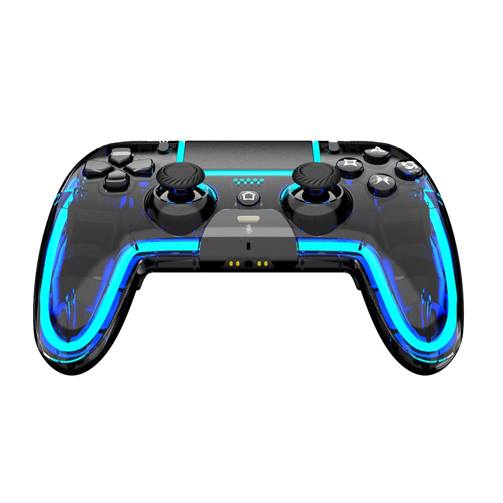 Bluetooth-compatible Wireless Game Controller for PS5 / PC / Android Devices RGB LED Gaming Gamepad with Programming Back Buttons