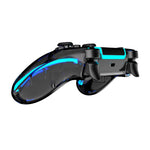 Bluetooth-compatible Wireless Game Controller for PS5 / PC / Android Devices RGB LED Gaming Gamepad with Programming Back Buttons