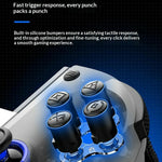 D11S Gaming Controller with Cooling Fan, Hall Trigger, Programmable Back Keys, Stretching Gamepad for Phone / Tablet / Nintendo Switch