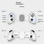D11S Gaming Controller with Cooling Fan, Hall Trigger, Programmable Back Keys, Stretching Gamepad for Phone / Tablet / Nintendo Switch
