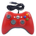 USB Wired Controller for Microsoft Xbox 360 / S / E / PC Computer Dual Vibration Ergonomic Gamepad