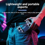 D6mini Stretching Gaming Controller with Hall Joystick Dual Mode Bluetooth-compatible Wired Gamepad for Android iOS Switch PC
