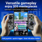 D6mini Stretching Gaming Controller with Hall Joystick Dual Mode Bluetooth-compatible Wired Gamepad for Android iOS Switch PC