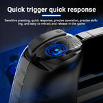 D6mini Stretching Gaming Controller with Hall Joystick Dual Mode Bluetooth-compatible Wired Gamepad for Android iOS Switch PC
