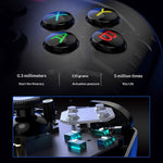 G7 Wireless Bluetooth-compatible Gaming Controller with Phone Holder & Receiver Hall Joystick Trigger Six-Axis Motion Sensing 1000Hz Gamepad for PC / Nintendo Switch / PS4
