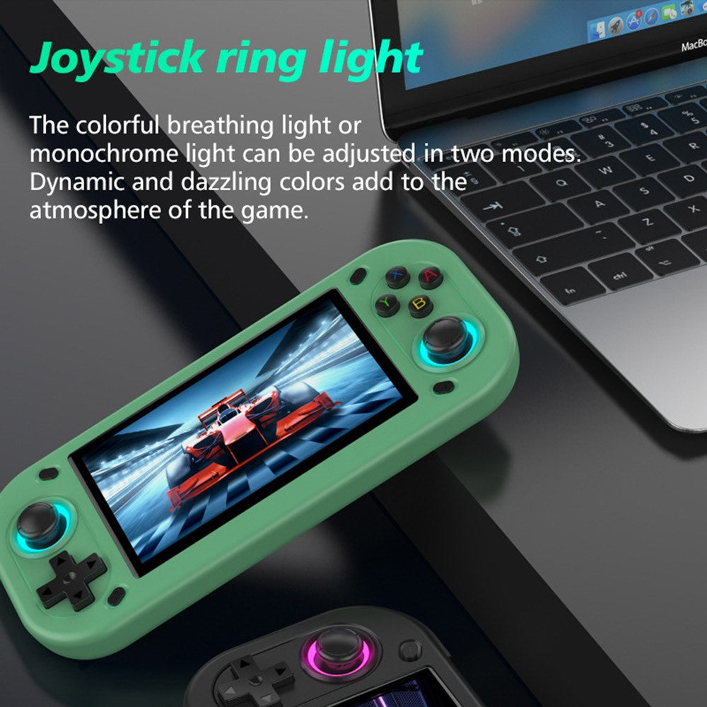 R43S Handheld Game Console 4.3 inch HD IPS Screen Arcade Gaming Device with Joysticks & HD Output