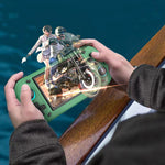 R43S Handheld Game Console 4.3 inch HD IPS Screen Arcade Gaming Device with Joysticks & HD Output