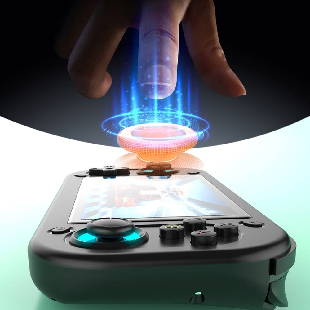 R43S Handheld Game Console 4.3 inch HD IPS Screen Arcade Gaming Device with Joysticks & HD Output