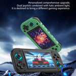 R43S Handheld Game Console 4.3 inch HD IPS Screen Arcade Gaming Device with Joysticks & HD Output