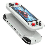 R43S Handheld Game Console 4.3 inch HD IPS Screen Arcade Gaming Device with Joysticks & HD Output