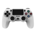 P4 Wireless Game Controller Bluetooth-compatible Dual Vibration LED Light Bar Gamepad for PS4 PC