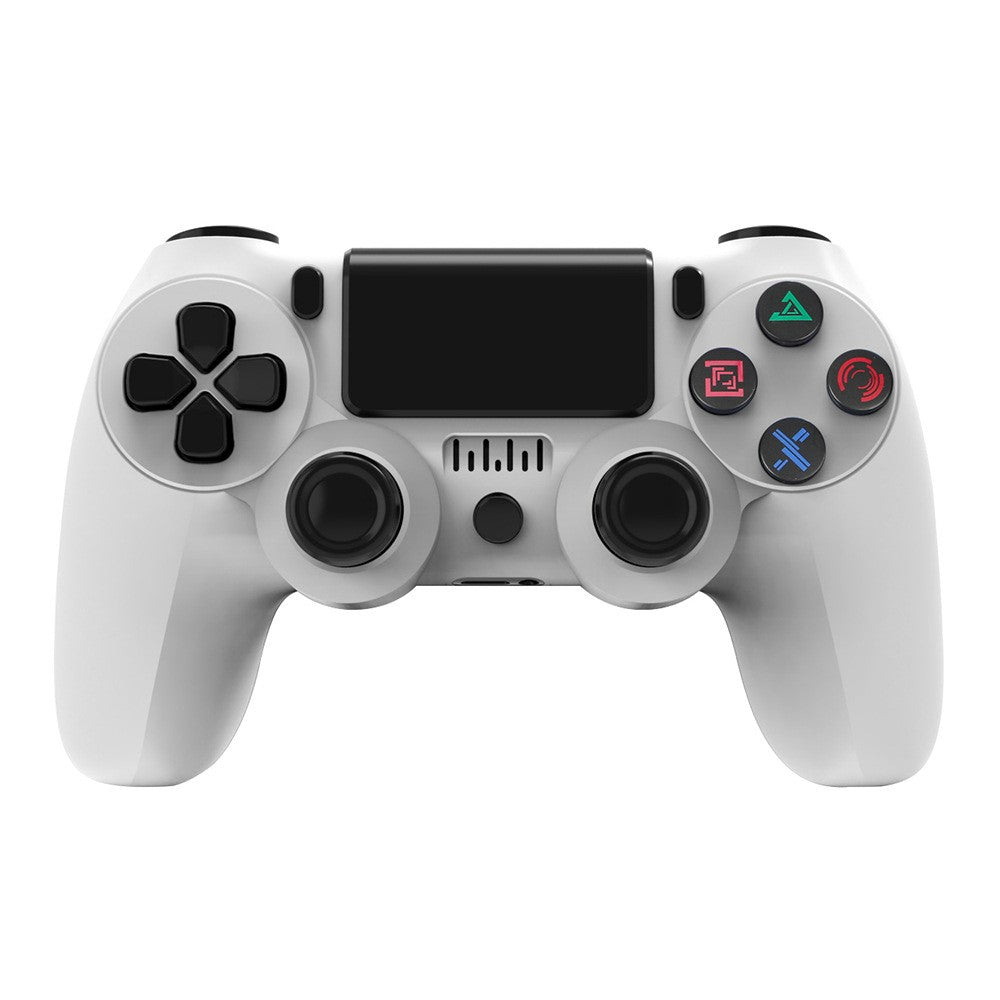 P4 Wireless Game Controller Bluetooth-compatible Dual Vibration LED Light Bar Gamepad for PS4 PC