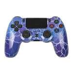P4 Wireless Game Controller Bluetooth-compatible Dual Vibration LED Light Bar Gamepad for PS4 PC