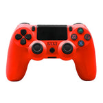 P4 Wireless Game Controller Bluetooth-compatible Dual Vibration LED Light Bar Gamepad for PS4 PC