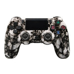P4 Wireless Game Controller Bluetooth-compatible Dual Vibration LED Light Bar Gamepad for PS4 PC