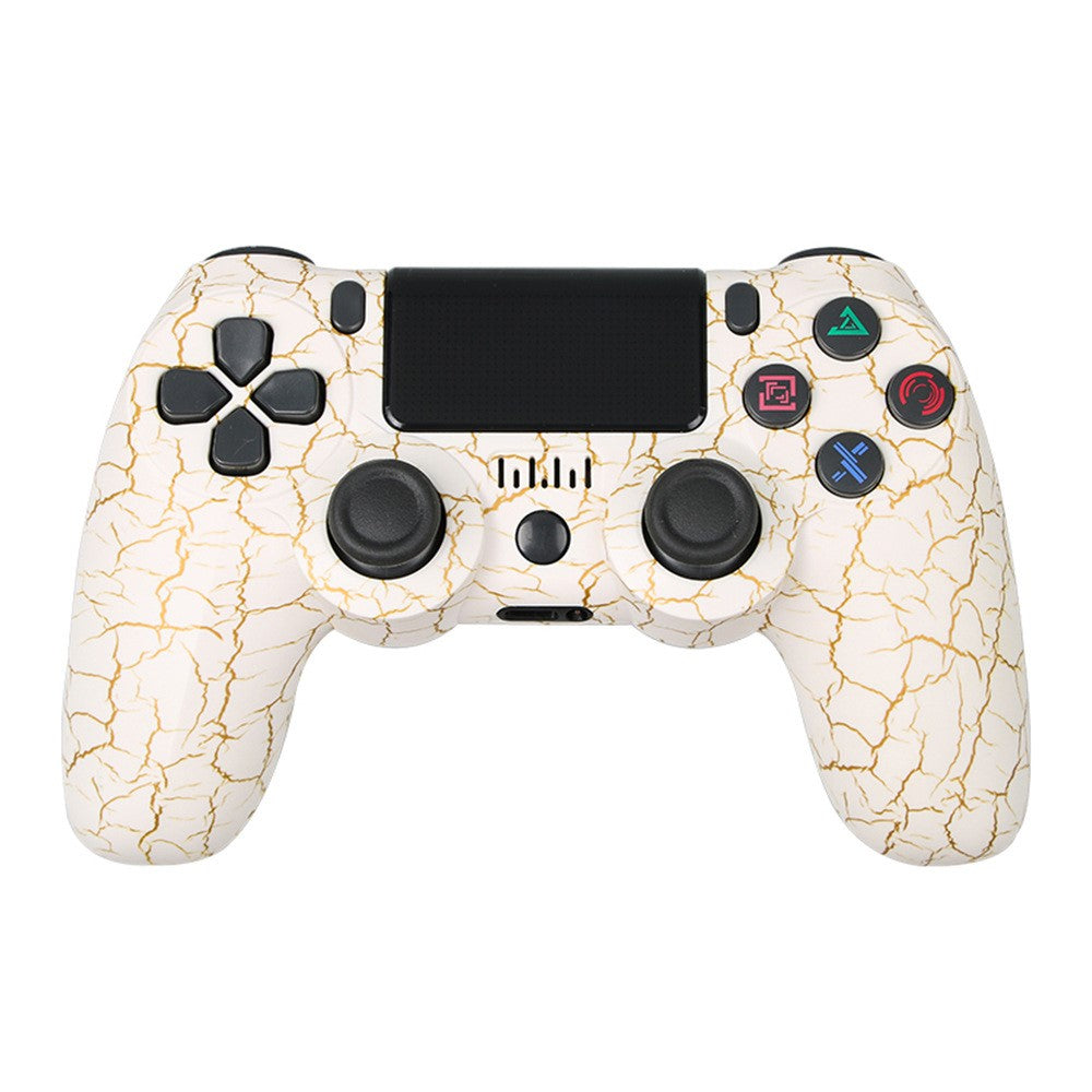 P4 Wireless Game Controller Bluetooth-compatible Dual Vibration LED Light Bar Gamepad for PS4 PC