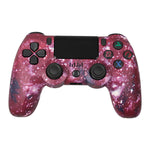 P4 Wireless Game Controller Bluetooth-compatible Dual Vibration LED Light Bar Gamepad for PS4 PC