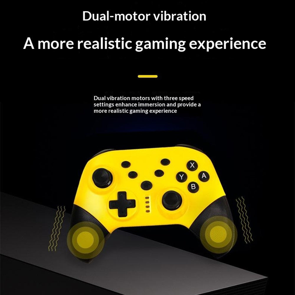 NS20 Switch Pro Wireless Game Controller Dual Vibration Gamepad with 2.4G Receiver for Switch PC Gaming