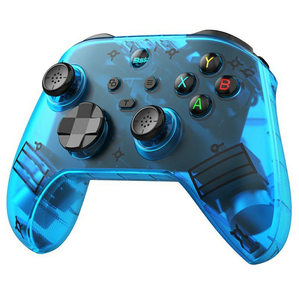 G6 Dual Hall Joystick Trådløs Gaming Controller 6-akset bevægelsessensor Bluetooth-kompatibel Gamepad til PC / Nintendo Switch / Android / iOS
