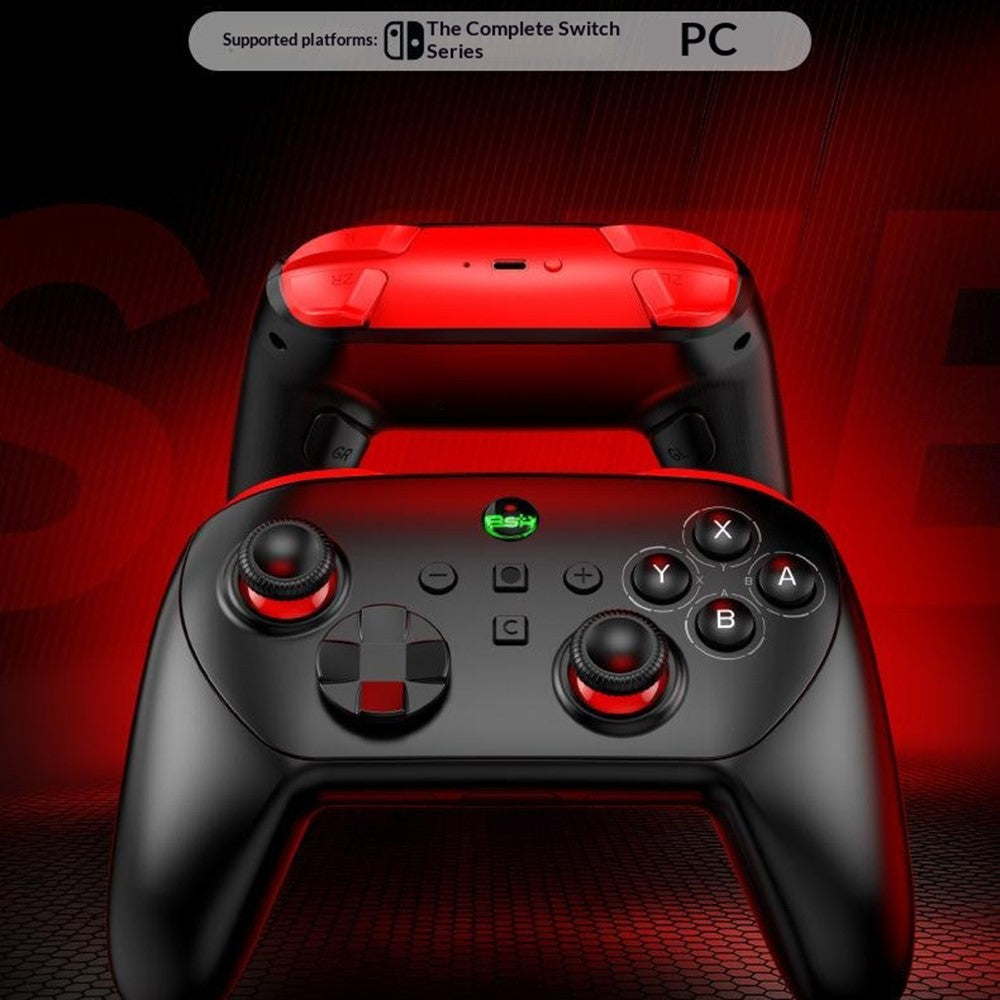 S13E Wireless Gaming Controller Dual Hall Effect Joysticks for Nintendo Switch 2 / Switch / PC with Programmable Back Buttons