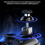 Y04 Gaming Controller 6-Button Fighting Layout Hall Joystick for Nintendo Switch / Sony PlayStation 4 / 3 / PC