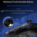 Y04 Gaming Controller 6-Button Fighting Layout Hall Joystick for Nintendo Switch / Sony PlayStation 4 / 3 / PC