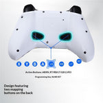 XSX Water Transfer Print 2.4G Wireless Gaming Controller Dual Vibration Motor Gamepad for PC Switch Android