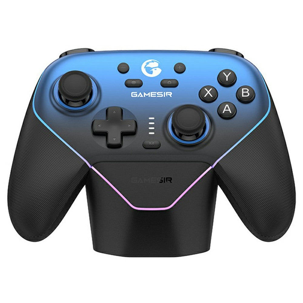 GAMESIR T4n Pro Tri-Mode Bluetooth-compatible Wireless Game Controller RGB Light with Charging Dock