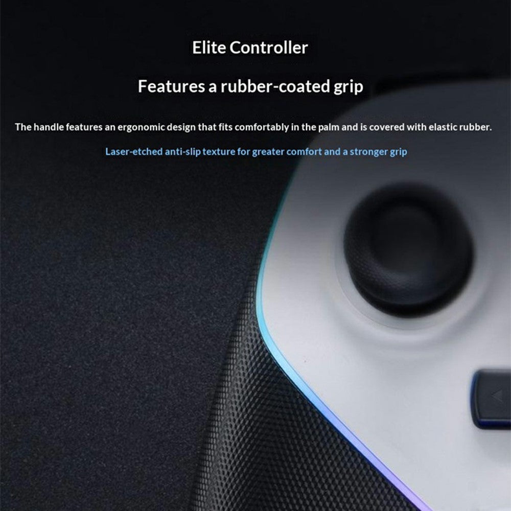 GAMESIR T4n Pro Tri-Mode Bluetooth-compatible Wireless Game Controller RGB Light with Charging Dock