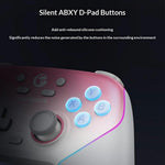 GAMESIR T4n Pro Tri-Mode Bluetooth-compatible Wireless Game Controller RGB Light with Charging Dock