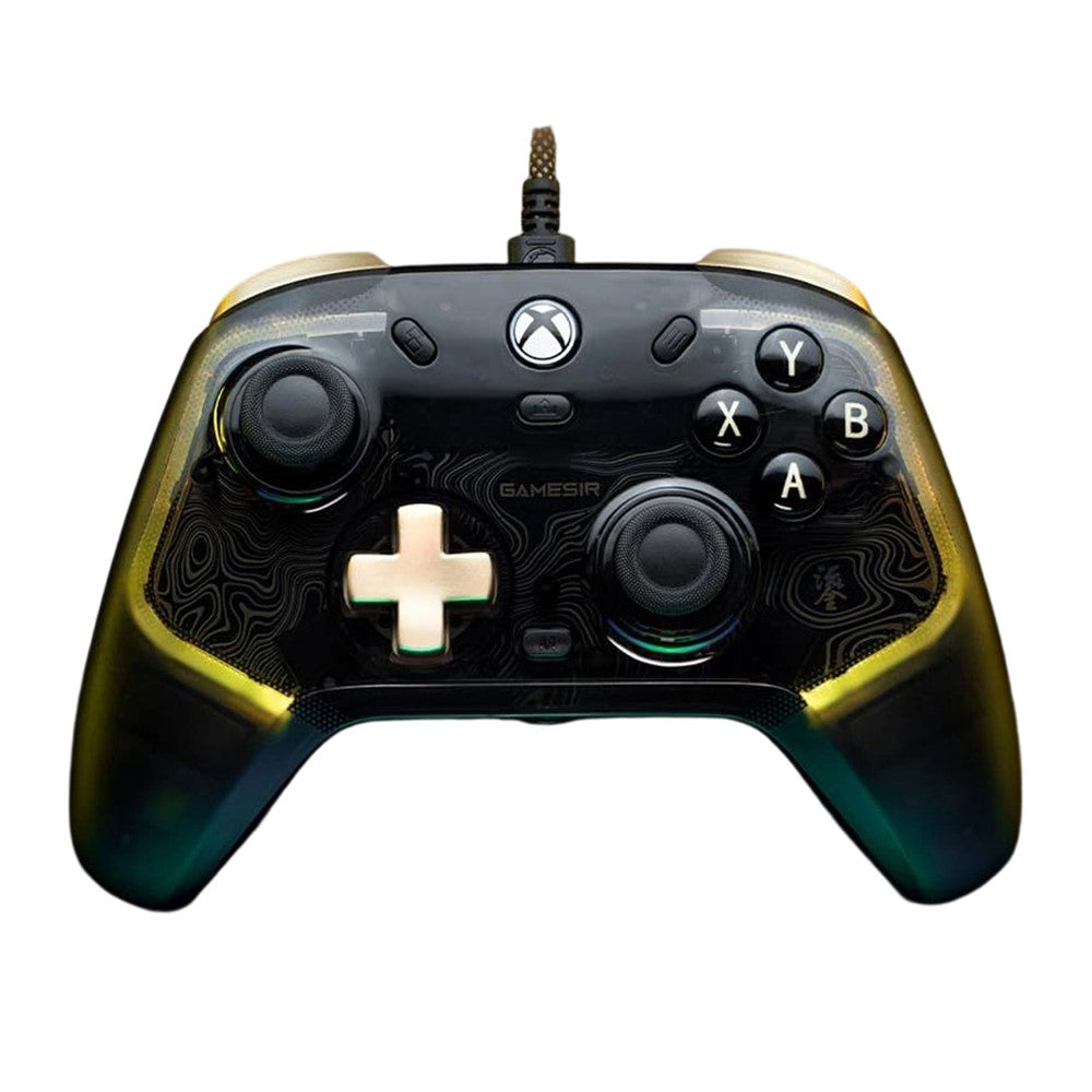 GAMESIR K1 Wired Gaming Controller for Xbox One / Series X / S / PC Hall Effect Transparent RGB Design