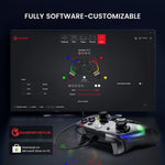 GAMESIR K1 Wired Gaming Controller for Xbox One / Series X / S / PC Hall Effect Transparent RGB Design