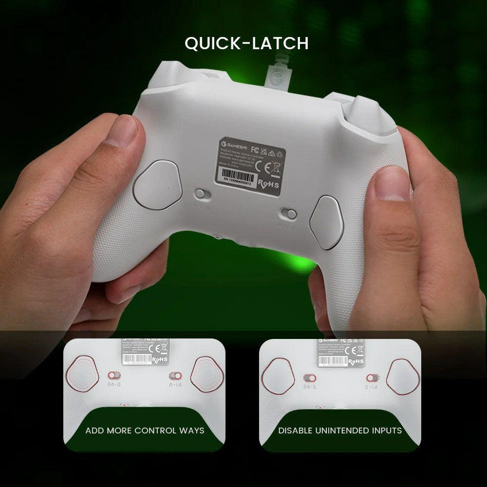 GAMESIR G7 SE Wired Controller Hall Effect Sticks Trigger Vibration Back Buttons for Xbox / Steam / PC