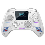 SN-2402 Gaming Controller with LCD Screen Hall Effect Six-Axis Gyro for PC / Sony PlayStation 4 / Nintendo Switch 2 / Switch