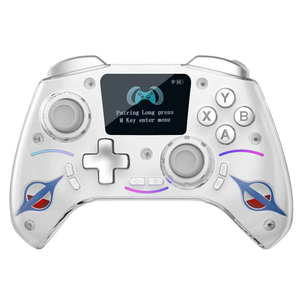 SN-2402 Gaming Controller with LCD Screen Hall Effect Six-Axis Gyro for PC / Sony PlayStation 4 / Nintendo Switch 2 / Switch