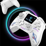SN-2402 Gaming Controller with LCD Screen Hall Effect Six-Axis Gyro for PC / Sony PlayStation 4 / Nintendo Switch 2 / Switch