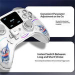 SN-2402 Gaming Controller with LCD Screen Hall Effect Six-Axis Gyro for PC / Sony PlayStation 4 / Nintendo Switch 2 / Switch