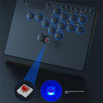 D114 14-Key Red Switch Arcade Keyboard with Touchpad for Sony PlayStation 4 / Nintendo Switch / PC