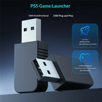 PS5017 1000Hz mus- og tastaturomformer til Sony PlayStation 5 / Raspberry Pi Gamingadapter
