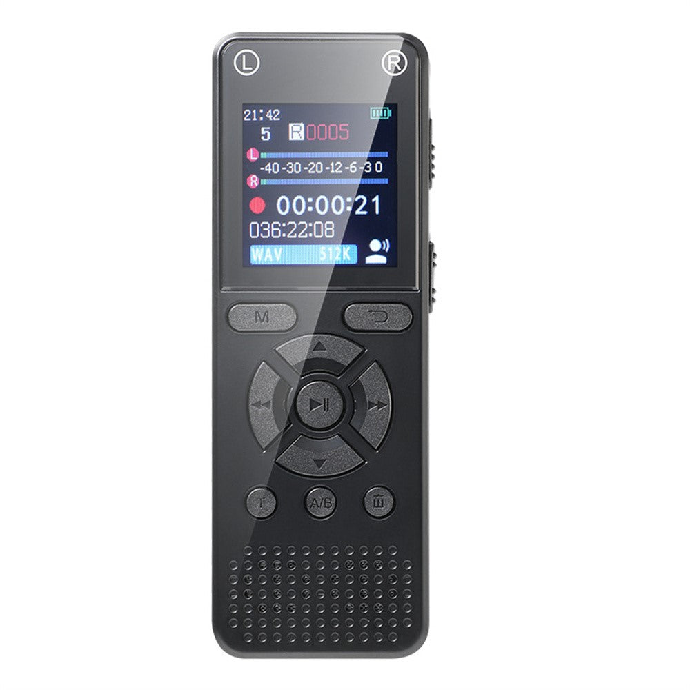 T51 Digital Voice Recorder without Memory Noise Reduction 1.44 Inch TFT Screen MP3 Player