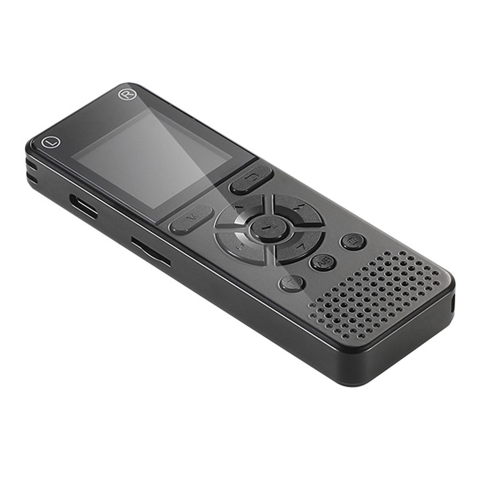 T51 Digital Voice Recorder Built-in 8GB Memory Noise Reduction 1.44 Inch TFT Screen MP3 Player